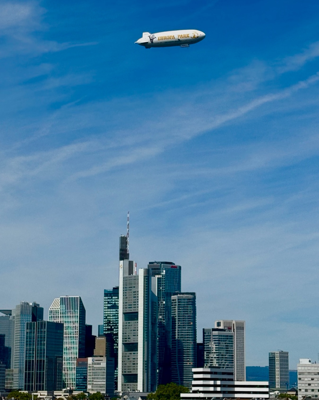 #voyage #Frankfurt #Zeppelin #bluesky #wonderfulday